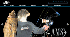 Desktop Screenshot of amsbowfishing.com